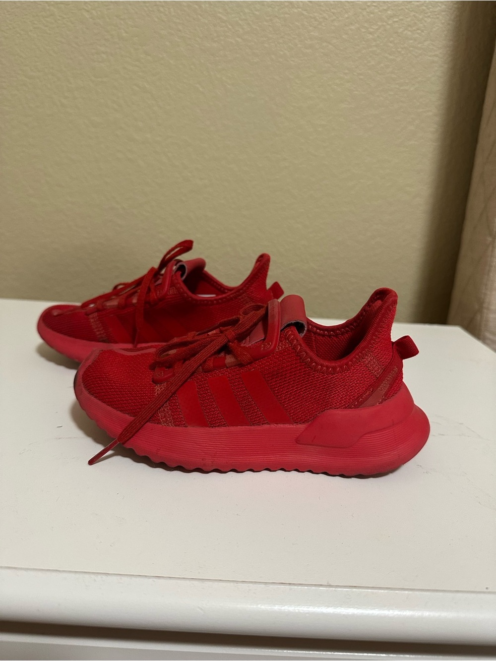adidas kids | Kids Red Athletic Sneakers